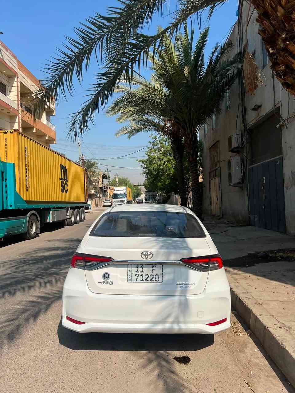 كورلا 25 
مكفولة عده هاي الي بل دعامية 
داخل جلد 
ماشية 7 الف 
للاستفسار ***********
