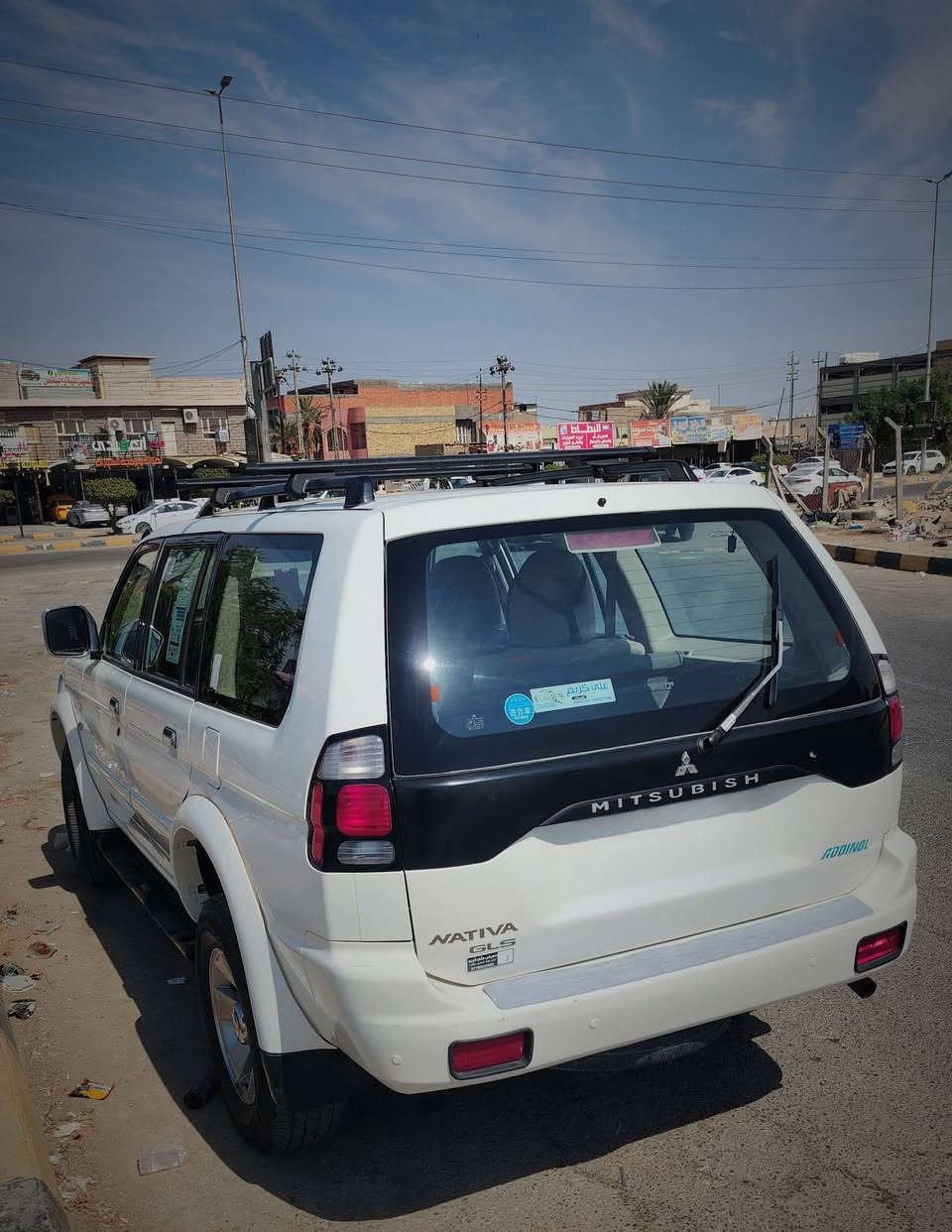 مسيوبوشي ناتيفا 2008 خليجي GLS
محرك 3000
 كفالة عامة كير ومحرك وصبغ ودعمة وشخوط
رقم بغداد انكليزي
ماشية 130 الف سيارة كلش نظيفة وجاهزة من كلشي وما تتحصل مثلها بهيج موديل
تبريد ثلج
مكان السيارة الديوانية
السعر 110 وبي مجال بسيط
***********
