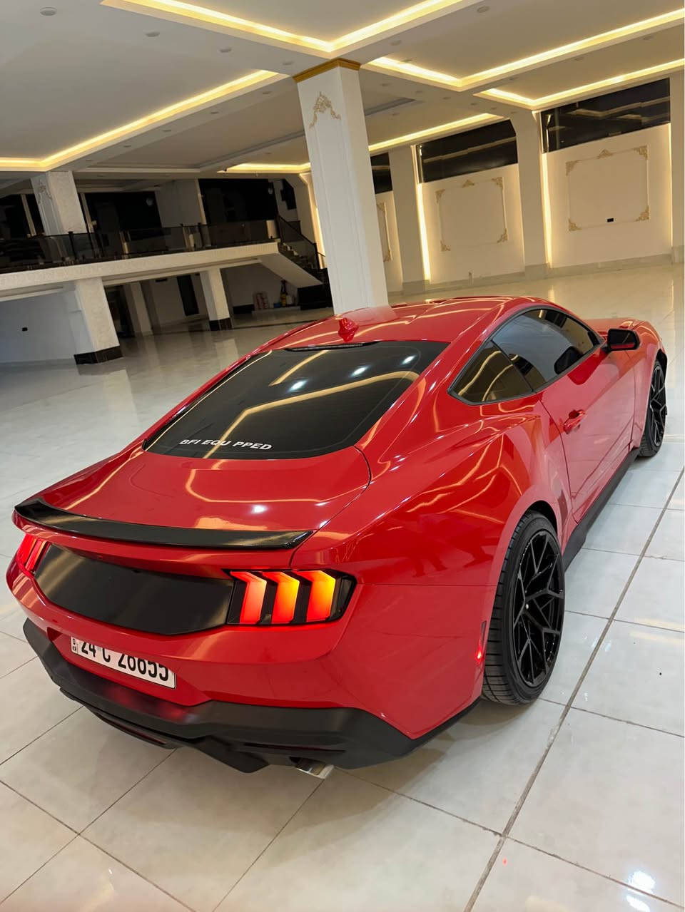 موستنج ايكوبوست2024  
Mustang ecoboost 2024 
 
لون احمر  🍎
فول مواصفات للأخير   
ماشية 28 mil
المواصفات : 
 رادارات 360 امامي خلفي جانبي 
 تدفئة وتبريد كشنات
تدفئة ستيرن 
 تشغيل عن بعد
 نقاط عمياء 
 كشن كهرباء
 حساسات 
تحديد مسار
 اوتو ستوب
 توقف ذاتي عند الاقتراب من السيارات من الامام والخلف 
 نظام ترحيب عند الاقتراب
قفل تلقائي
اشاير بالمري
 هيتر بالمري
 سايد بريك بصمة 
 فول تحكمات ستيرن
 اضاءة العالي اوتو
 شحن واير ليس
شاشة كبيرة متصلة بيها هواي خصائص وتحكم كامل بالسيارة من خلالها 
  وبقية مواصفات الفول ….
 
‏‎السيارة جديدة بمعنى الكلمة وبالواقع بعد احلى وترايها مال زيرو وكل التفاصيل مذكورة بالكامل 
ملاحظه 

السيارة وارد امريكي جاملغ وبنيد جملغ كلير كير مكينة ضمان بشرط ترايها مال زيرو ايرباك ستيرن راجع سيستم بلادي 
سعر  ١٩٦$ 
*********** واتساب موجود 
مكان سياره دهوك 
البيع او مراوس ب رقم شيمالي دهوك, العراق
