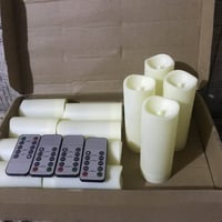 ٢٤ قطعة • شموع ضوئية