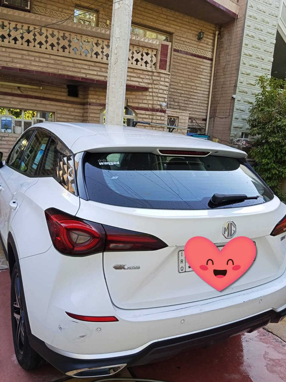 ام جي وان • ٢٠٢٣ • حادث بسيط