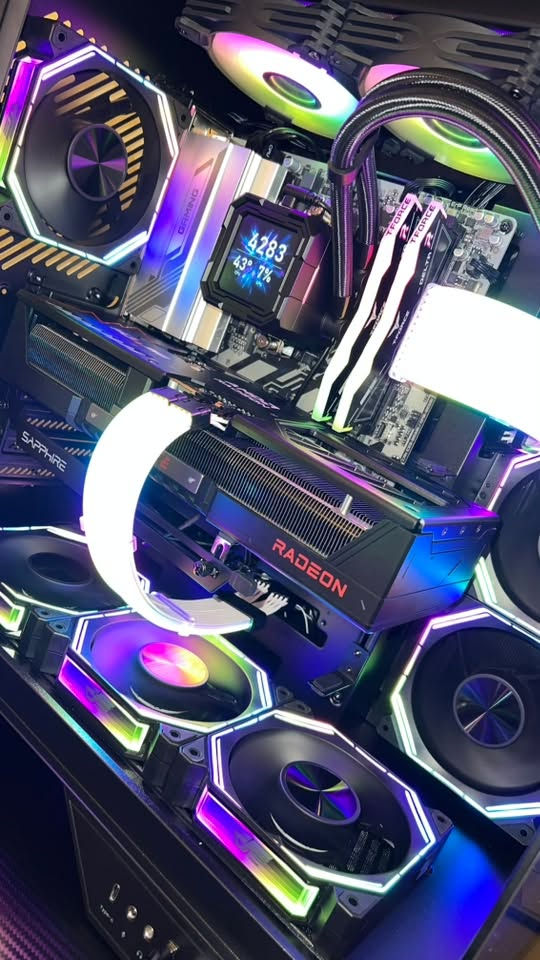 شبه جديدة • Ryzen 5 7600 • RX 9070 XT