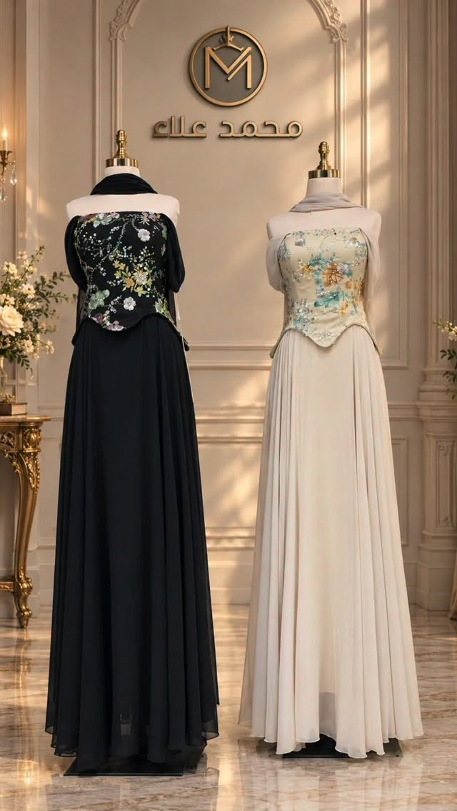 فساتين • ورود • سوق العرائس