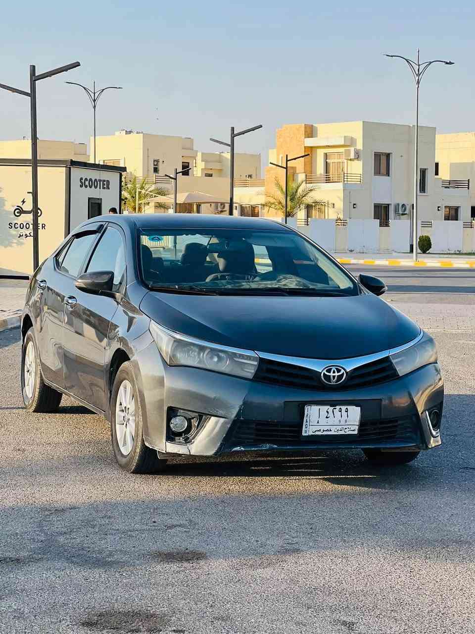 السلا عليكم 
للبيع كورلا موديل 2014 خليجي رقم صلاح الدين سنوية لل28 شرط التحويل محرك 2000 شرط ما مفتوح كير اوتماتيك مكفول  تبريد ثلج ❄️ صدر امامي خلفي جديد تخم تاير جديد ويل كب مواصفات XLI كلين بدون صبغ بيها 4 مكانات بارد السعر خاص ويرهم مراوس حسب القناعه مكان السياره صلاح الدين تكريت للتواصل ***********
