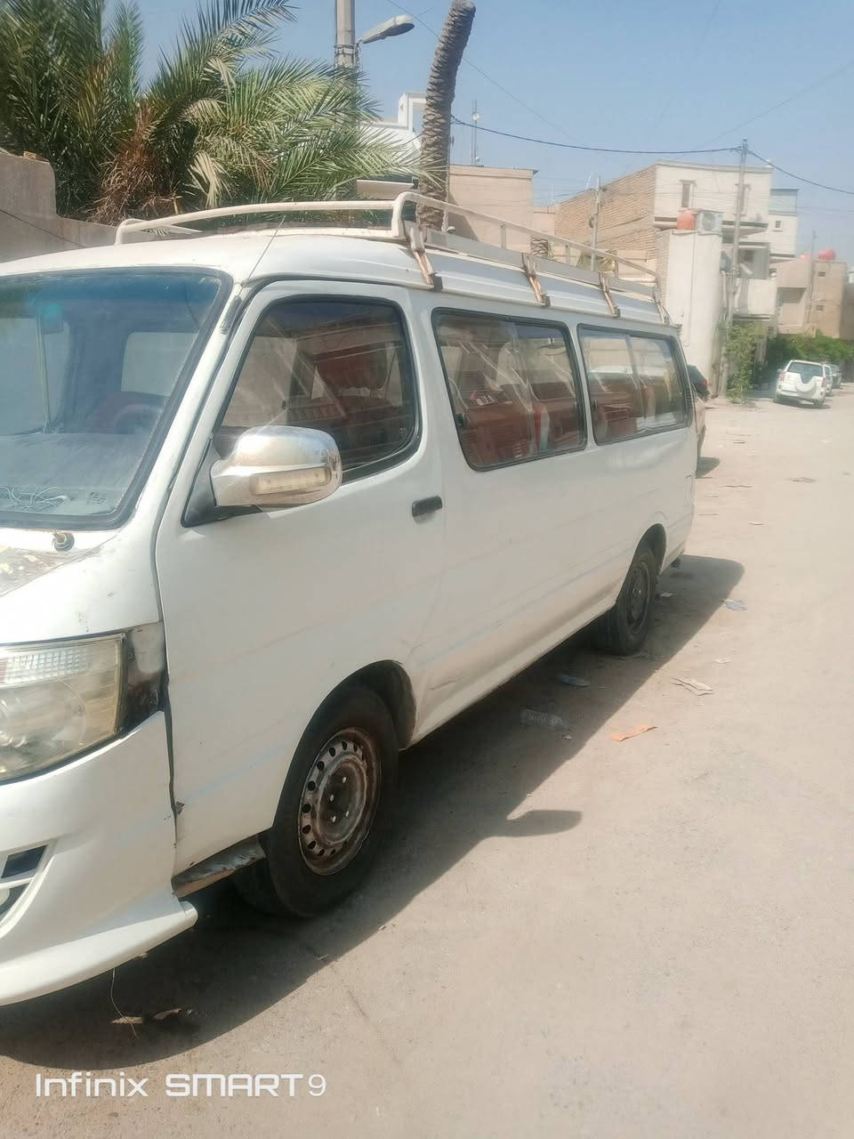 السلام عليكم فتون 2010 محرك كاز بعدة على السحك تحويل مباشر 38وبيها مجال ***********

نص مكتوب في الصور:
- Infinix SMART 9