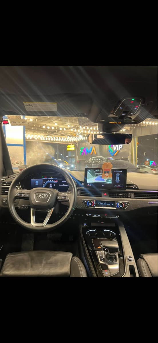 Audi A4 2023 Sline Quattro full 
محرك ٢٠ توربو
صندوق و  بابين صبغ بدون دواخل ..بجم كبس،ارباك بس دكمة طاگ،٤١٠٠٠ ماشية،مواصفات فول فول، 
موجود بدهوك
***********
 سعر ١٩٠$$
رقم و سنوي جديد
خمس كاميرا و رادار امامي و خلفي و جانبي
بصمة و سلايت و شحن وايرلس 
كوشن جلد و خزن و امامي و خلفي هيتر و ستيرن هيتر
وبعد هواية مواصفات دهوك, العراق
