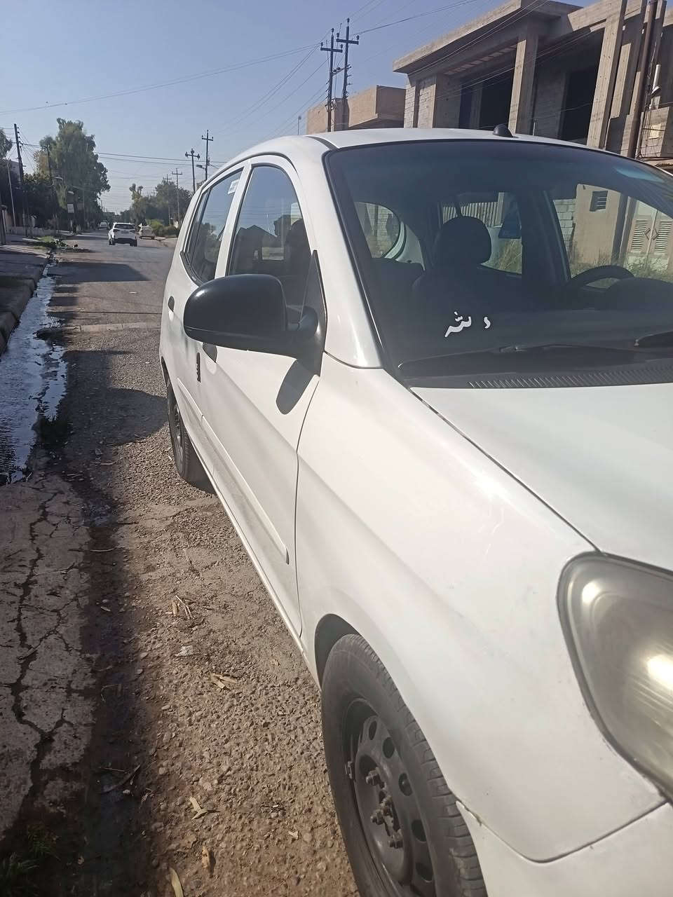 السلام عليكم.. كيا بيكانتو 2010كير توماتيك بلادي ما محور... رقم أربيل سنويه بسمي جديد لحد2033 سياره جاهزه محرك كير تبريد تدفئة كهربائيات كلها شغالة شاشة قفل مركزي باتري جديد سيارة حلوة مال بيت ونظيفة عليها ادامة كاملة قبل اسبوع السيارة بيها قطعة وحدة صبغ بالجاملغ الخلفي وضربه برأس البوند ومعدلة على البارد والسقف بيه شوية جراد منظومة لايتات زينول أبيض عليها الهزة مالها تسقط بالشهر ١٢ شرط التحويل اني صاحبها الشرعي كوبون بنزين بيها والمحرك ٤ سلندر للاستفسار الاتصال على الرقم ***********

