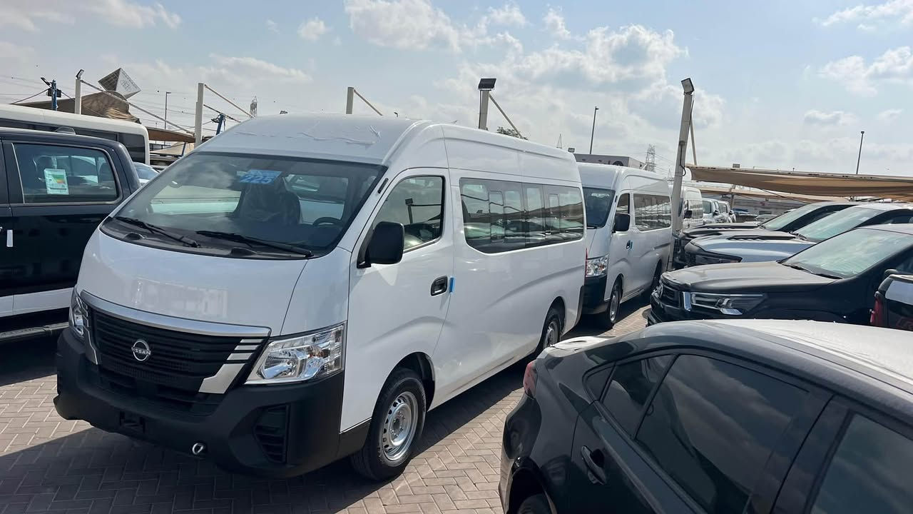 Nissan urvan 2026 zero full option 
نيسان اورفان ٢٠٢٦ زيرو 
مواصفات/كشنات سياحي-مكينة كبير-١٥ نفر 
عنوان/اربيل شارع ٤٠ معرض هيوا 
***********–*********** 
وتساب/فايبر/تلفون
