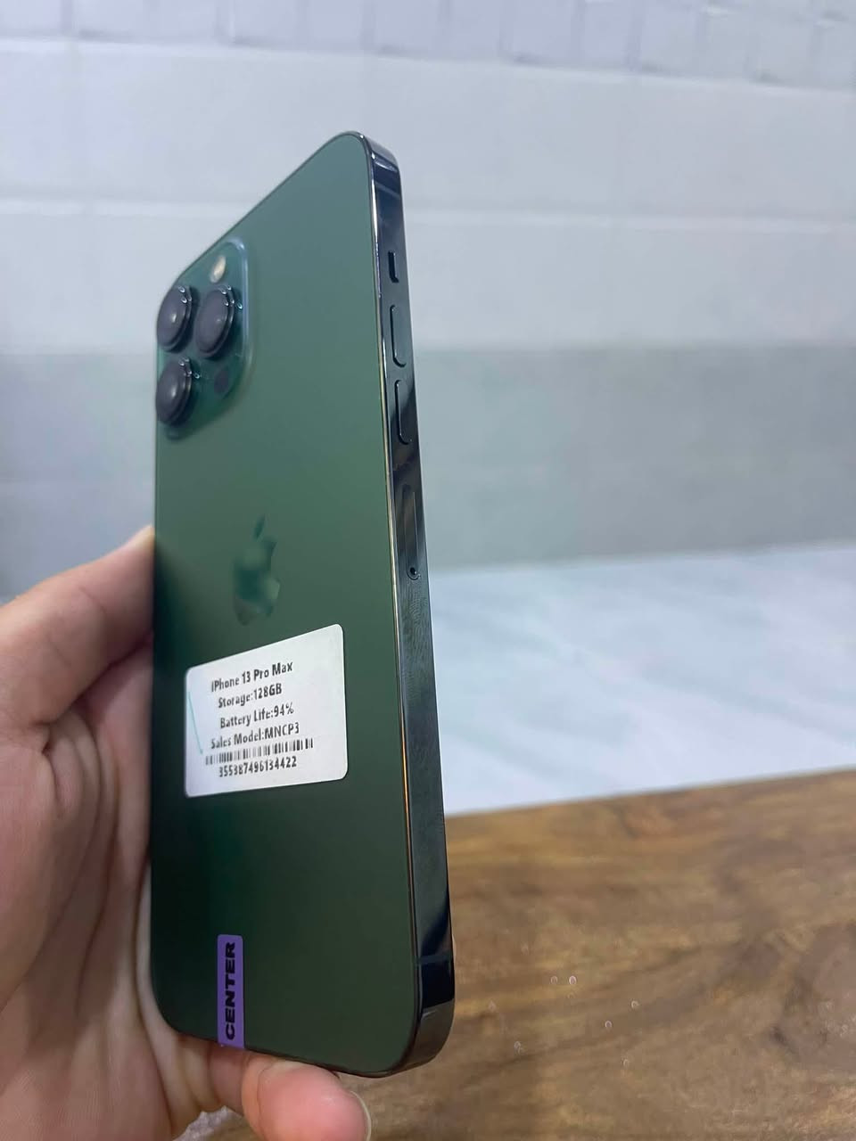 ايفون١٣ برو ماكس

نورمان ما مفتوح ما مبدل شي شرط فحص وضمان ما يعبر هواء

ذاكره١٢٨

بطاريه٩٤

تك نموذجm

العنوان موصل ايسر حي وحده 

السعر٦٣٥

الشراي خاص او اتصال***********
