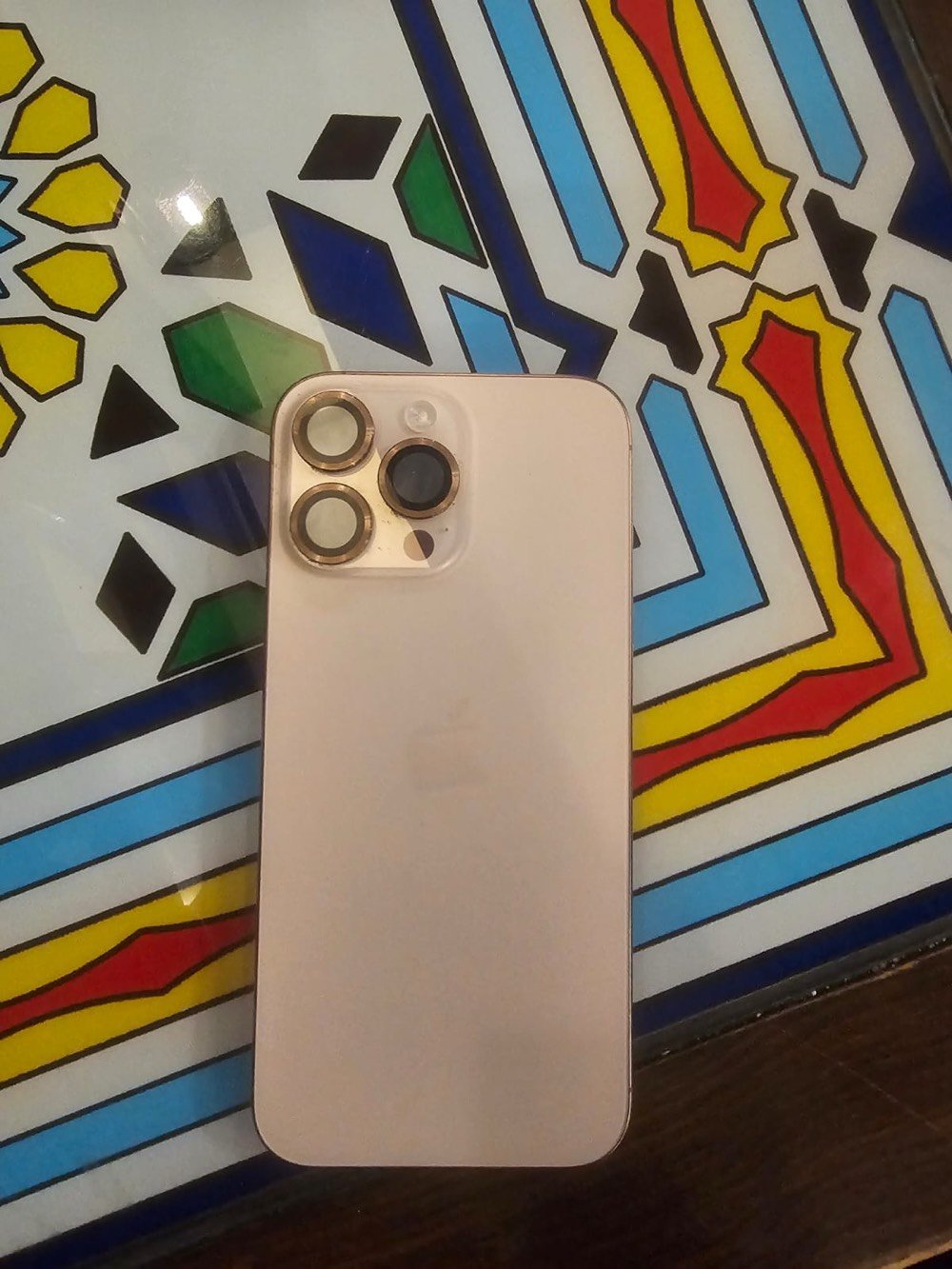 iPhone 16pro max شرق اوسط  نضافة فولل واضح بلصور تواجد كربلاء   بطارية ٪؜100 كرتون وصلة اساسية موجودين سعر مليون وستمية ١٦٠٠٠٠٠