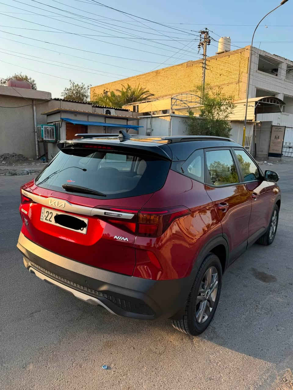 🚘 للبيع | كيا سيلتوس 2023
🔥 KIA SELTOS 2023 🔥

• الممشى: 21.000
• وارد خليجي
• محرك 1.6L
• كشنات مخمل
• كاميرا خلفية
• رقم اربيل 
مكاني بغداد/ الرصافه

📞 للاستفسار والتواصل:***********
ملاحظة السياره مكفول من الصبغ التبديل بس بيه بارد
