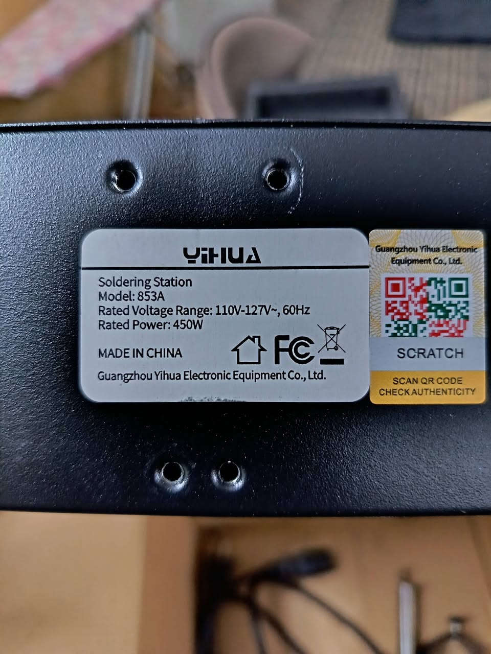 YIHUA 853A • محطة تسخين • صيانة PCB