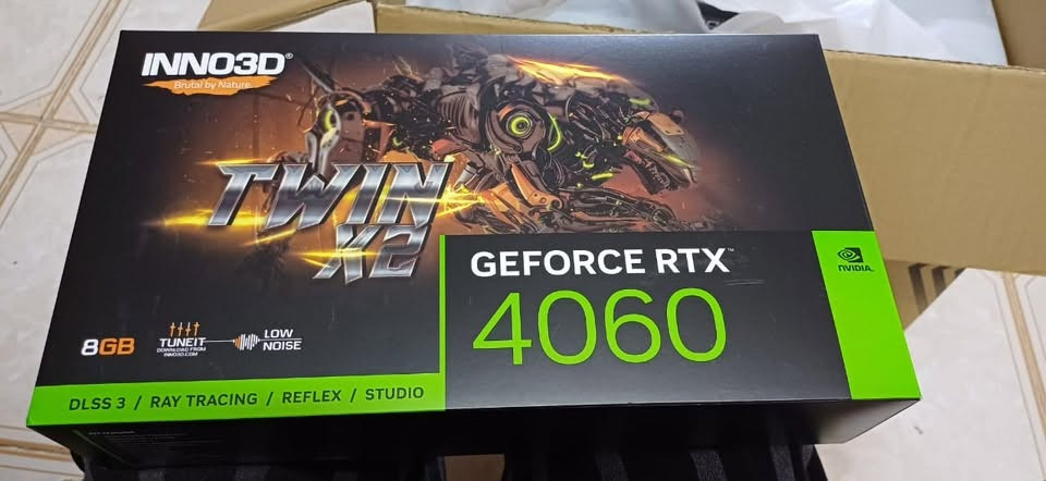 السلام عليكم كرت مستخدم 6 اشهر rtx4060. السعر 420 الرقم***********
