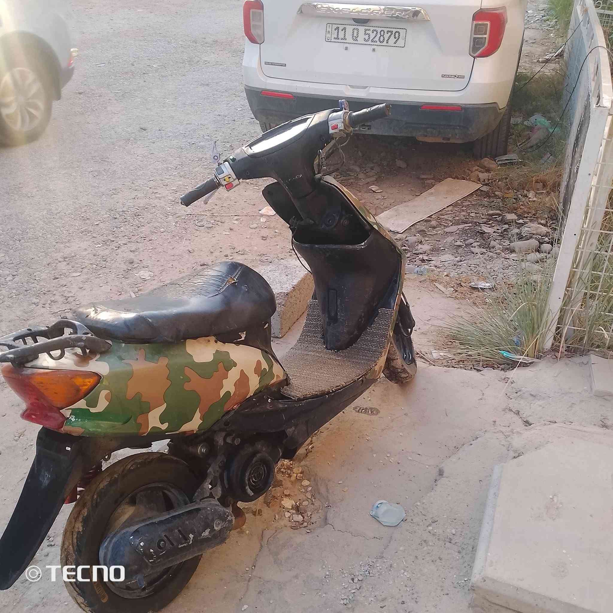 سلام عليكم
دراجة 60عصفورية كفراتهة تعبانة 
سلف جديد باتري جديد وغسلتهة وكامت تخربط 
ماعرف شنو سبب اريد ابيعهة 150وبيهة مجال 
هاذة رقمي بي واتساب ***********
