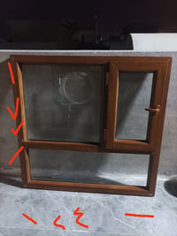 شباك مطبخ • قياس بالصورة • مستعجل