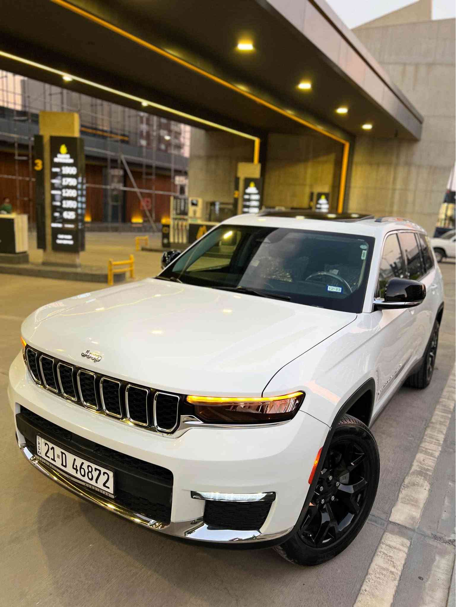 ‎‏grand cherokee limited 2021 V6  39,000
سعر 278$ بیها مجال 
رقم تلیفون:***********
‎‏‎اللَّهُمَّ صَلِّ عَلَى مُحَمَّدٍ وَعَلَى آلِ مُحَمَّدٍ
‎🔹  گراند جیروکی لمتد پڵەس 2021
ڕادار کبیر-اعلا فئە مواسفات  

‎🔹محرک 6 سلندر
فرشات بيلادي مجوود 

🔹39,000 الف ماشیة📦

ملاحظة:واحد جاملغ صبغ بدون دواخل بشرط

‎🔹فول فول مواصفات
شاشة كبير لمس كاميرا حاسة

کشنات حار 
رادار 360 درجە 
ستیرن حار
مرائی رادار 
کارپلەی
اوتو پارک
ئوتو ستارت/ستوپ 
‏‎بانوراما 
‎كشن جلد كشن كاراباي 
‎بصمة تشغيل عن بعد باب جاك ليد زينون 
‎تحكمات ستيرن دبل فوليوم فورويل هوك
‏‎سيـارة عل نظافتها احسبها صفر زيرو

 ‎‏‎تخم تاير الاصلي جدید مارکە پیرلی شریکە جییب
کل سیرفس جدید 

‎‏‎محرك كير بشرط مامفتوح 🔹
‎‏‎سيارة حيل نظيفة كلشي عل بلاد لوك
‎‏‎ سنوية زنكة كلشي جديد مدفوع ال 2030
‎‏‎باسمي السنوية بشرط تحويل و خرامة 
‎‏‎سيارة مابيـها دينار مصرف كامل من كل نواحي
سیارە بسمی 
‎نفسي يوم /تحويل حاظر 
‎مکان /داخل سليماني

‎رقم تلیفون ***********📱📞 السليمانية, العراق
