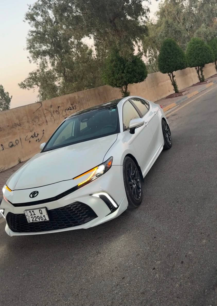للبيع كامري 2025 xse
رقم بغداد ب اسمي تحويل ثاني
ماشيه ٢٨ الف ميل
بدون ايرباك السياره
بنيد فقط صبغ 
بدون بوارد بدون فتح
مكان السياره ديالى بعقوبه
***********
