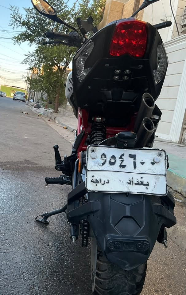 مكلف بالنشر
للبيع 🛑 ***********

دراجة بنلي تي ان تي ١٣٥ موديل ٢٠٢٢ رقم بغداد  بعدها بأسم الشركة التنازل بنفس اليوم 

ماشية 14 الف كيلو  مثل ما موضح بالصورة  مكانها ببغداد

دراجة كاملة مكملة

بيها كسر بالچاملغ الامامي و الفسفورات الخلفية مكسورة 

عدا هل شي كلشي مابيها للتواصل اتصال و واتساب 

***********
