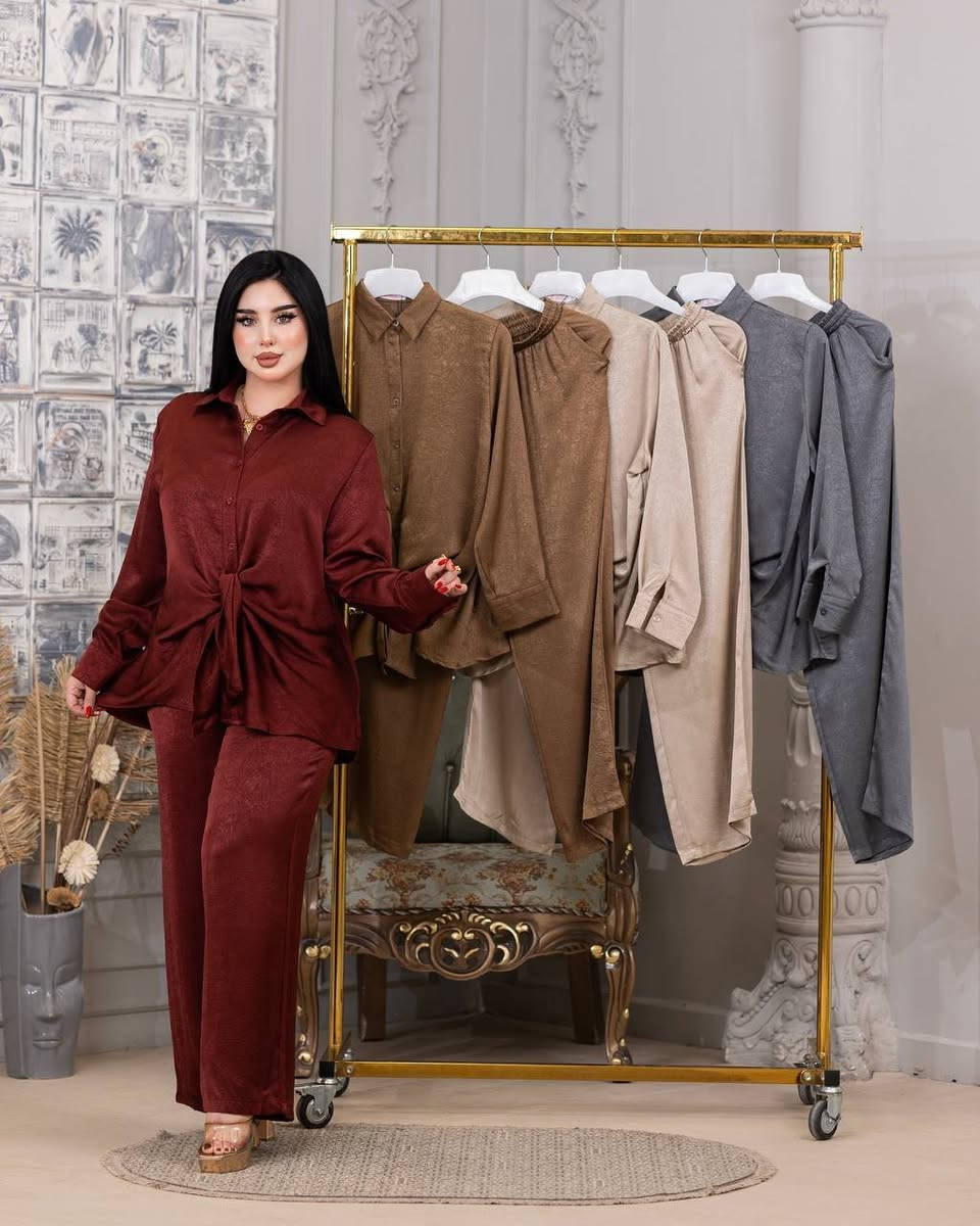 سوت  نسائي  🥰 

#الخامه_ جاكار حرير ___درجة_اولى 

القياس.. XL XXL XXXL

سعر الدرزن  .175 

 المفرد  20 

التوصيل بغداد 5 🚗🚗🚗

المحافظات.  6 🚌🚌🚌

او على الواتساب ***********
