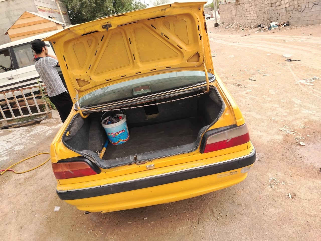 بيجو بارص موديل 10  
مكفول مكينه وكير وحداديه وتخم تاير /دوشمة گدامكم بالصور دوشمتها بلاديه جديده جانت مغلفه. 
 تبريد يشتغل بدون بروده عايزه غاز... 

(مصفرة هيئة وغرامات) 
بسم ولد صاحبي بالنجف
والسياره موقعها بالنجف

السعر 30 وبيها مجال

***********
