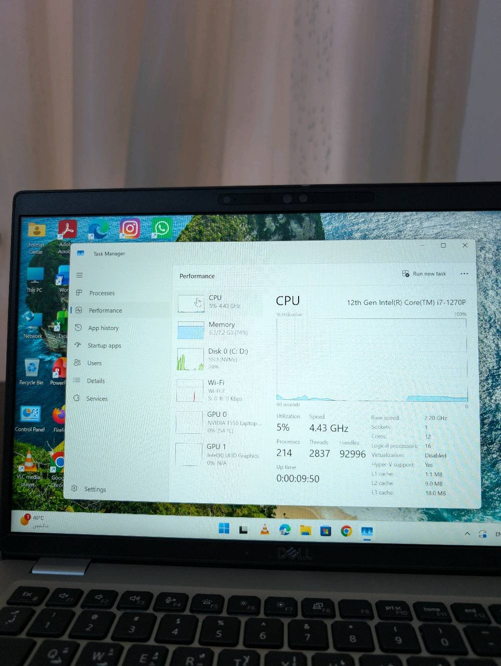 ديل Precision ٣٤٧٠ • i7-1270P • انفيديا T550