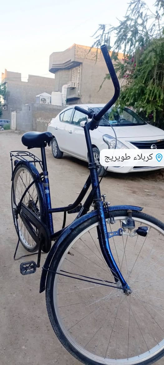 سلام عليكم 
بايسكل للبيع حجم 26 
موشم لونين اسود و زرق

سعر 90 و بي مجال
مكاني كربلاء طويريج ام الهوى 
للستفسار 
***********

