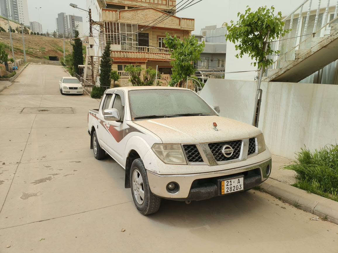 السلام علیکم نیسان ناڤارا 2009 نیودرگاو  نیوەی بۆنیدەکەی بۆیاخە بێدەعمو لێدران مەکینەی تازە تەشفیت کراوە بەس هەر ڕۆن کەم دەکات ئێۆیل پەمپو شتی هەموی تازەیە تایەی تازەیە تەبرید ساردیو گەرمی بەشەرت  سەنەوی تا 2031 تازەیە گۆڕینەوەش دەکەم بە دووتەنی کۆد بۆکراو ***********
*********** السليمانية, العراق
