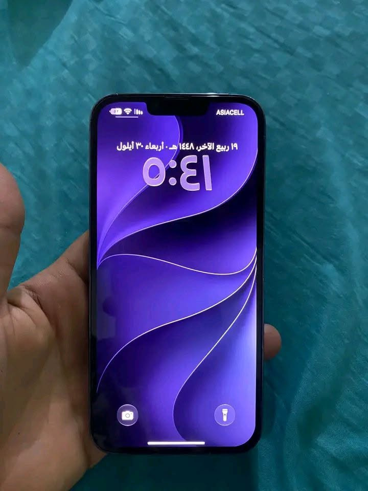 ايفون استخدام قليل للبيع سعره قفل 25مكلفه بالنشر الاتصال على رقم صاحب جهاز***********

نص مكتوب في الصور:
- ٥:٤٥
- القطع والخدمة
- تجمع Apple سجل تاريخ القطع والخدمة، وهذا السجل يعرض معلومات عن هذا الـ iPhone وحالته وتفاصيل إصلاحه. معرفة المزيد...
- يتوفر تكوين
- الكاميرا
- تم اكتشاف كاميرا خلفية جديدة. يرجى إعادة التشغيل لتكوين الكاميرا الخلفية الجديدة لهذا الـ iPhone. معرفة المزيد...
- إعادة التشغيل والانتهاء من الإصلاح
- سجل تاريخ الخدمة
- الشاشة
- غير معروف
- بصمة الوجه
- مشكلة