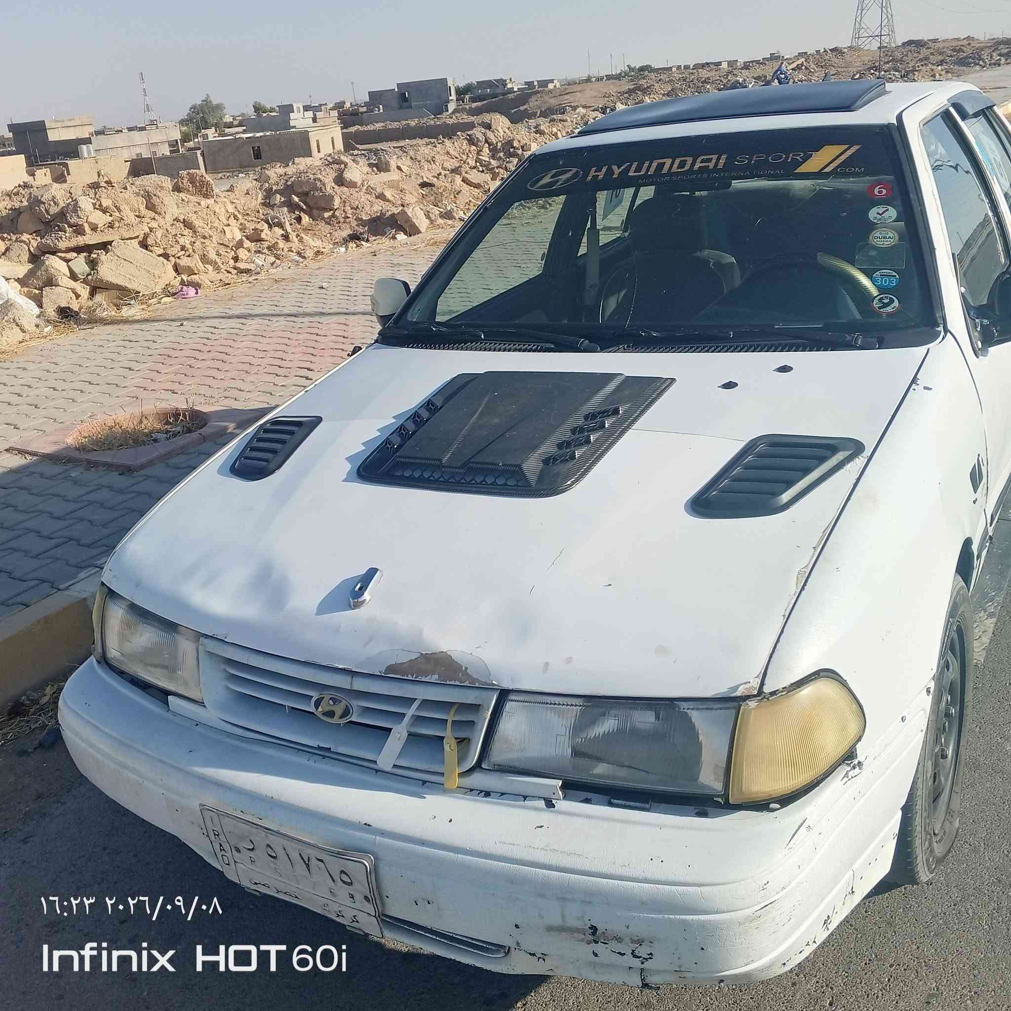 للبيع او المراوس هونداي اكسل 1993 رقم كركوك تحويل مباشر مكان بيجي
***********

