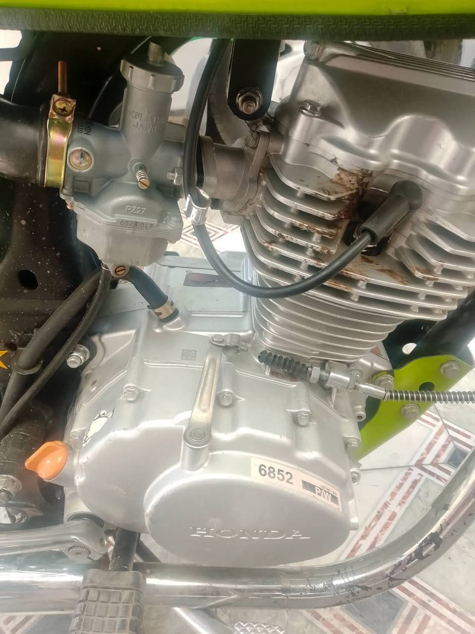 محرك هوندا موديل 25  للبيع 
125cc
سعر 150 وبي مجال للمشتري
كلجات جديده طرد مركزي لا تبخير لا نضوح مكمل من كلشي تجي تشوفه بعينك مشدود عل دراجه
***********
