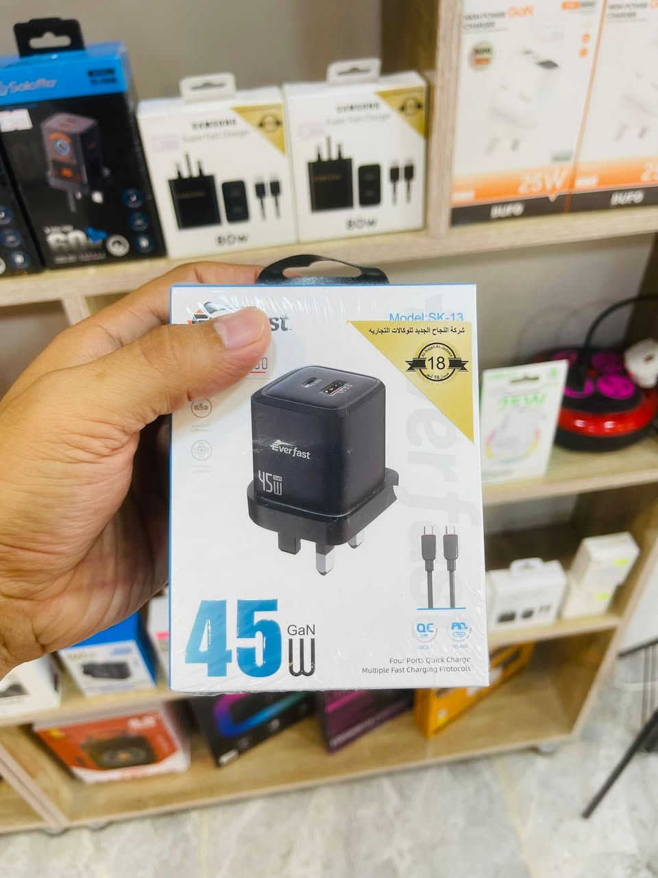 شاحن أصلي • 20W-80W • ضمان استبدال