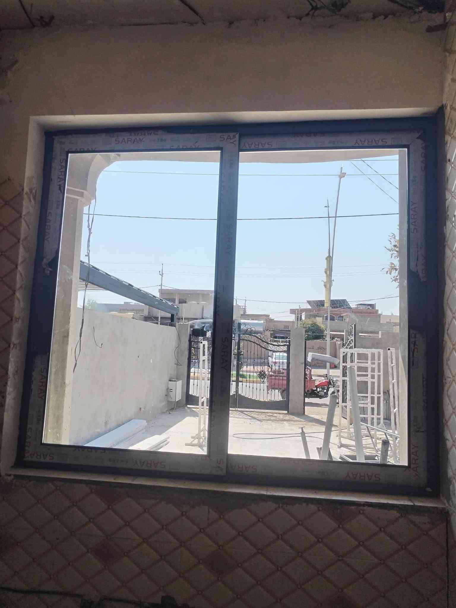 بعض اعمانله المنيوم او بلاستك او زجاج يوجد جميع انواع المنيوم او بلاستك او زجاج اسعار تنافسيه وجهات محل معمل حسن النداوي توصل ***********

