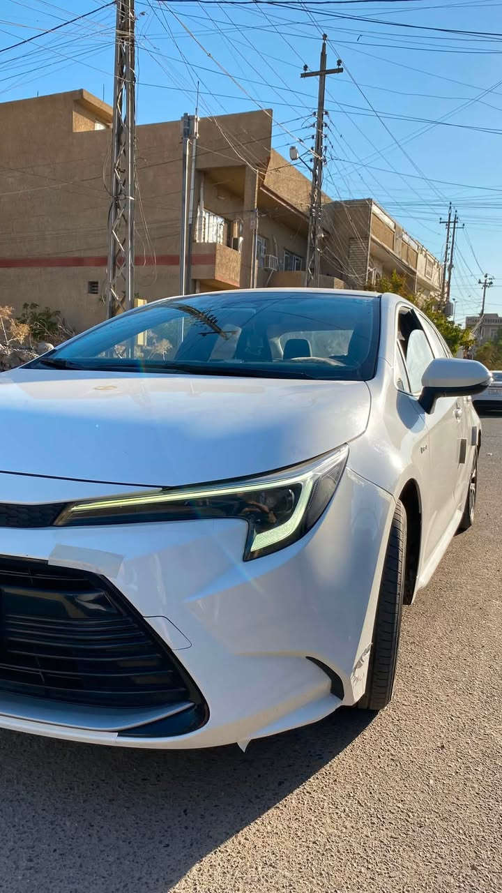 للبيع
Toyota كورولا

2025 شكل امريكي هايبرد 
ماشيه 36 الف 
رقم بغداد تحويل ثاني يوم 
سياره كفاله عامه  من الصبغ والبارد وال pdr
بي شخوط بل دعاميه مال شارع 
مكان بغداد حي الجهاد خلف مجمع النسيم 
لل استفسار ***********
