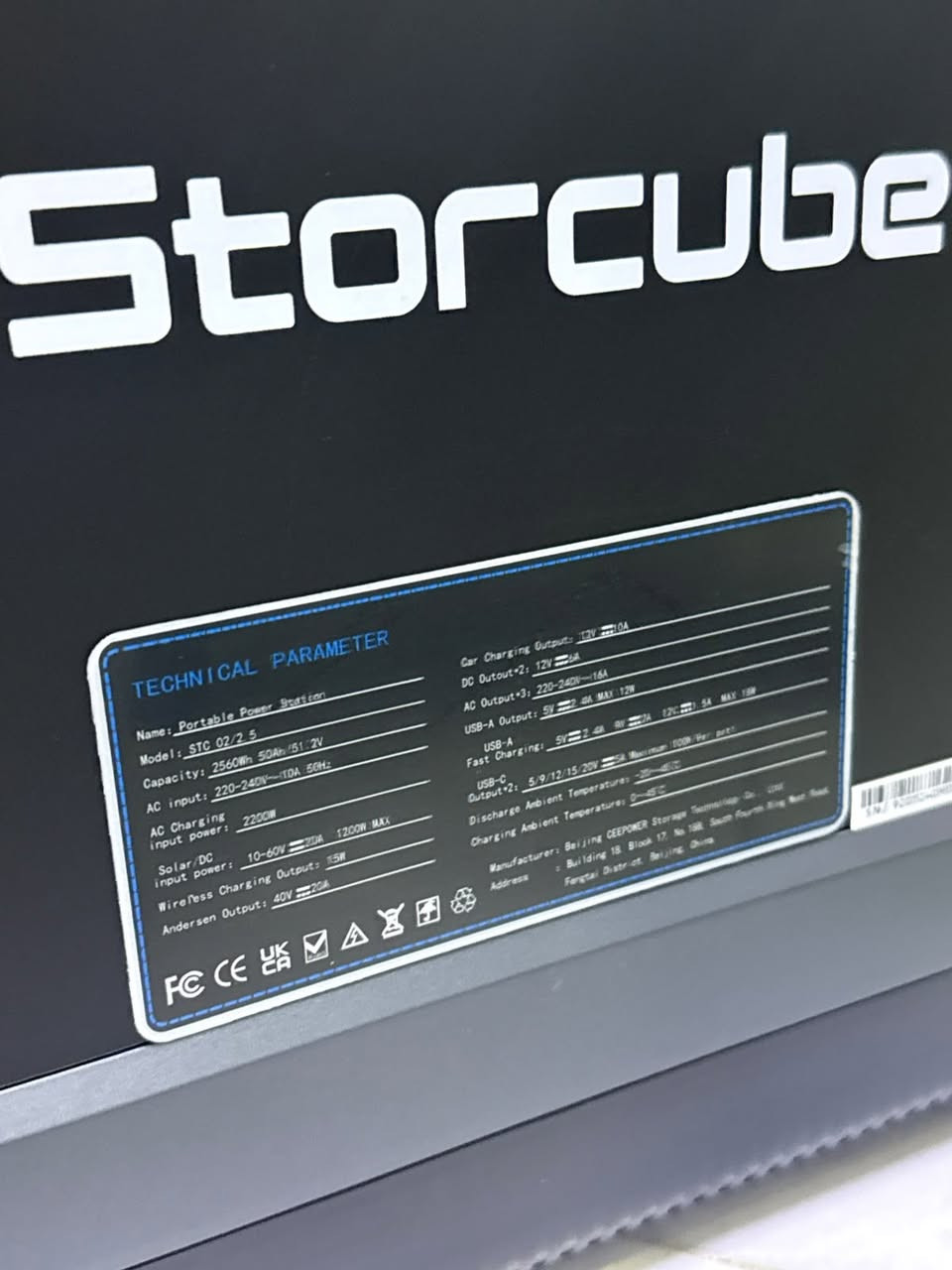 🔋 Power Station Store CUBE ⚡

▪️ السعة: 2560Wh
▪️ القدرة: 3300W
▪️ بطارية LiFePO4
▪️ جميع أنواع المنافذ 🔌
▪️ شحن سريع وبطيء ⚡
▪️ يدعم الشحن بالطاقة الشمسية ☀️
▪️ شحن بالطاقة الشمسية يصل إلى 5 ساعات
▪️ تحكم ومتابعة عن طريق Wi-Fi وBluetooth 📱
▪️ نظام حماية عالي 🛡️
▪️ إضاءة طوارئ مدمجة 💡
▪️ الشاحن مرفق مع الجهاز

📞 للطلب والاستفسار: *********** او مراسلة الصفحة
