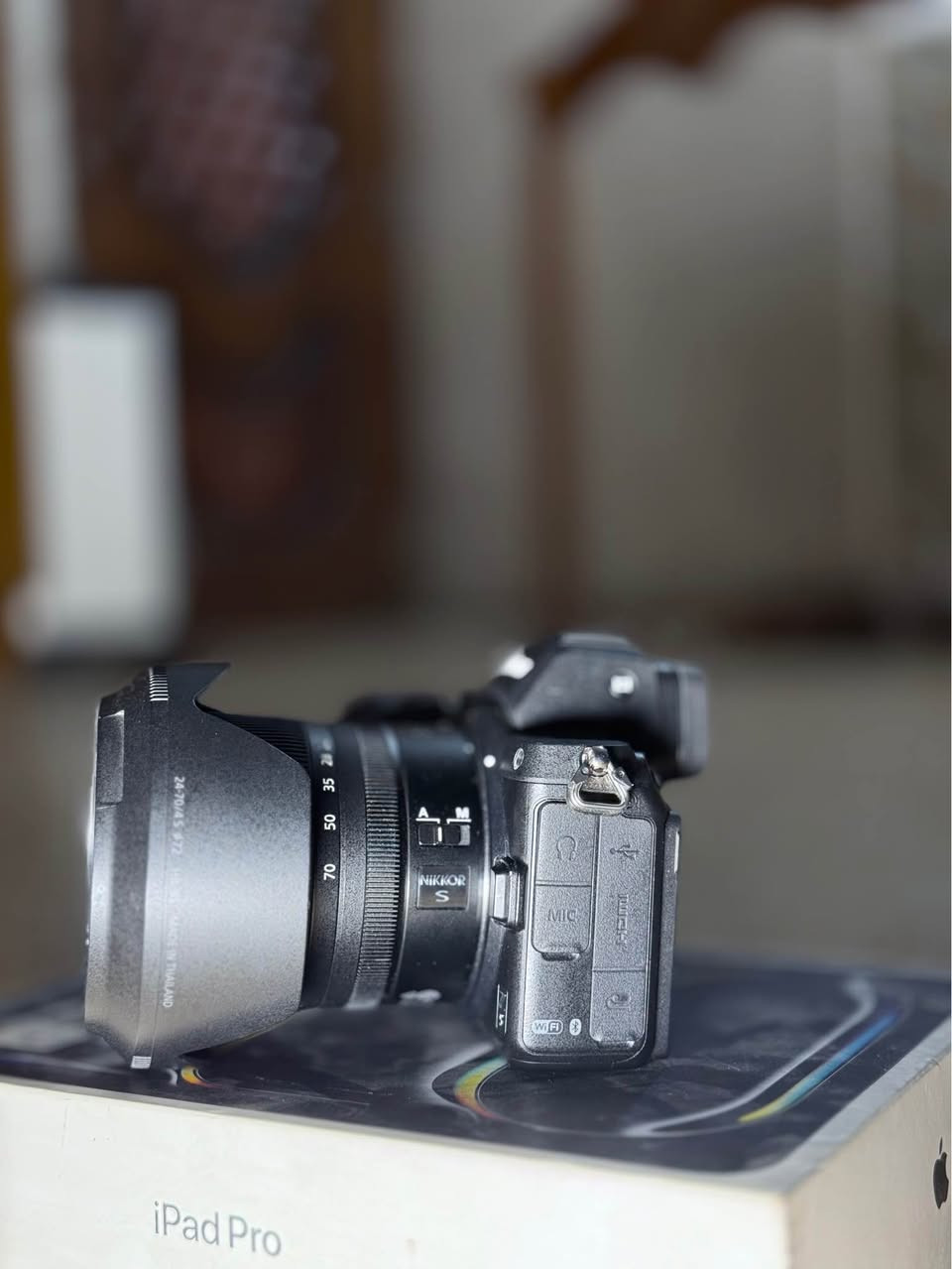 NikonZ5
عدسه ٢٤-٧٠
شاحن وبطاريه 
كارتون كامره كامله بحاله جيده جدآ نضيفه ١٠٠٪؜ 
سبب البيع اجدد 
للأستفسار *********** او مراسله الواتساب على الرقم نفسه 
توصيل ماعندي مكاني بغداد العبيدي بغداد, العراق
