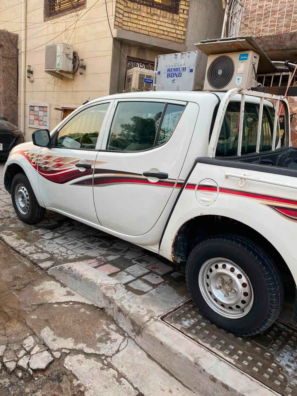 مستوبشي دبل قماره 2007 كير مكينه حداديه طخم تاير صبغ حزام جماليه رقم كربلاء  مشروع وطني تحويل ثاني يوم  *********** مكاني بغداد حي الامانه
