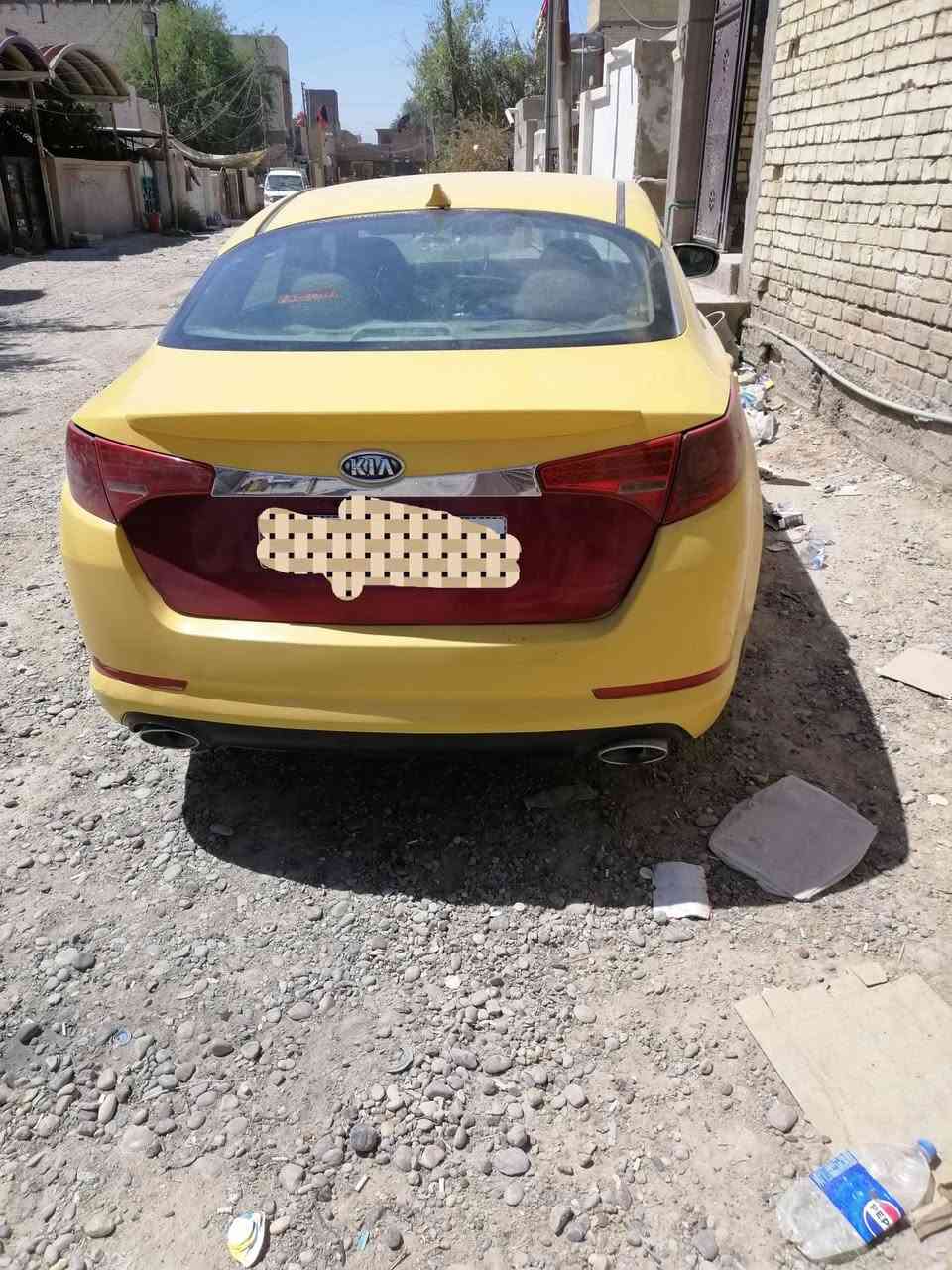 أوبتيما ٢٠١٢ • رقم بغداد • ضرر يمين