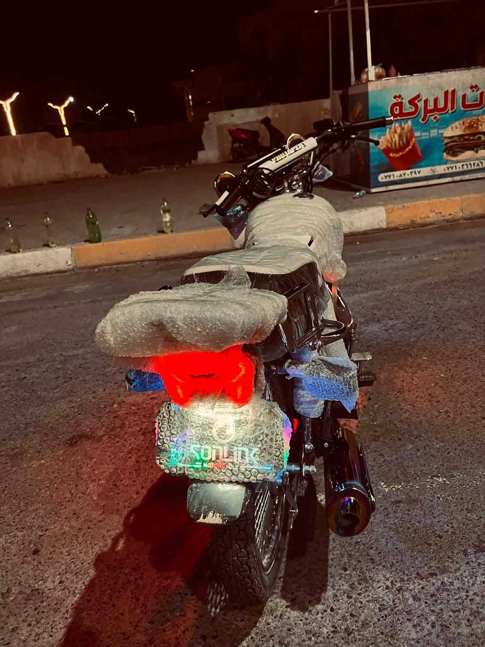 سلام عليكم. دراجه للبيع موديل 25  _4كير  الدراجه شوفت عينك تجي تفحص وتروح السعر 875وبيها مجال شي بسيط مو شراي لتعبني __رقمي _***********
