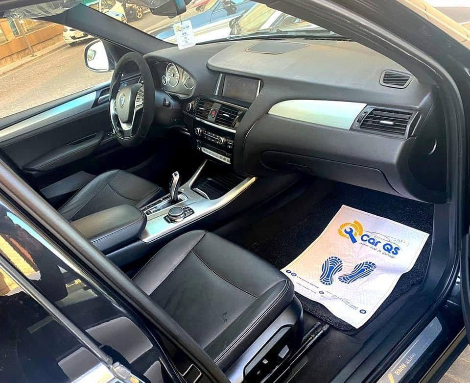سيارة نظيفة، مواصفات عالية، وأداء رياضي! 
للبيع أو المراوس، BMW X3 موديل 2017 (F25 - XDrive 35i)، قمة في الرفاهية والقوة، بمحرك 6 سلندر سعة 3.0L يجمع بين النشاط والاقتصادية.
 * الموديل والأداء: BMW X3 2017 - فئة xDrive35i (دفع رباعي مستمر).
 * المحرك: 6 سلندر 3.0L توين باور تيربو.
 * المسافة المقطوعة: 111,000 كم .
 * الرقم والتسجيل: رقم جديد / أربيل.
 * البودي والداخلية: الجاملغ الأمامي ، والكير و المحرك مكفولات بشرط.
أبرز المواصفات والرفاهية:
 * المقاعد: جلد فاخر، تحكم كهربائي بالكامل مع ذاكرة لحفظ وضعيات مقعد السائق، وتدفئة شاملة (للمقاعد الأمامية والخلفية).
 * التقنيات والتجهيزات: دخول ذكي (Keyless Go)، صندوق خلفي يفتح ويغلق كهربائياً.
 * أنظمة القيادة والأمان: نظام Auto Hold، نظام التوقف الذاتي Auto Stop لتقليل استهلاك الوقود، وحساسات محيطية كاملة (أمامي، خلفي، جانبي).
سيارة نظيفة، مواصفات عالية، وأداء رياضي جبار!
للتنازل أو المراوس، BMW X3 موديل 2017 (F25 - XDrive 35i)، قمة في الرفاهية والقوة، بمحرك 6 سلندر سعة 3.0L يجمع بين النشاط والاقتصادية.
 * الموديل والأداء: BMW X3 2017 - فئة xDrive35i (دفع رباعي مستمر).
 * المحرك: 6 سلندر 3.0L توين تيربو.
 * المسافة المقطوعة: 111,000 كم فقط.
 * الرقم والتسجيل: رقم جديد / أربيل.
 * البودي والداخلية: الجاملغ الأمامي والمحرك (البنيد) مُبدلات قطع أصلية، والسيارة جاهزة للقيادة بدون أي مصاريف.
أبرز المواصفات والرفاهية:
 * المقاعد: جلد فاخر، تحكم كهربائي بالكامل مع ذاكرة لحفظ وضعيات مقعد السائق، وتدفئة شاملة (للمقاعد الأمامية والخلفية).
 * التقنيات والتجهيزات: دخول ذكي (Keyless Go)، صندوق خلفي يفتح ويغلق كهربائياً.
 * أنظمة القيادة والأمان: نظام Auto Hold، نظام التوقف الذاتي Auto Stop لتقليل استهلاك الوقود، وحساسات محيطية كاملة (أمامي، خلفي، جانبي).
 * الإضاءة: نظام Adaptive Lights (إضاءة تفاعلية ذكية تتكيف تلقائياً مع الضوء الخارجي وتبدل بين العالي والناصي)، مع لايت متحرك يتبع اتجاه الستيرن.
للتواصل والاستفسار:
يرجى الاتصال أو المراسلة عبر الواتساب على الرقم: ***********
السعر : 153 و بيها مجال قليل جدا 
للتواصل والاستفسار:
يرجى الاتصال أو المراسلة عبر الواتساب على الرقم: ***********
