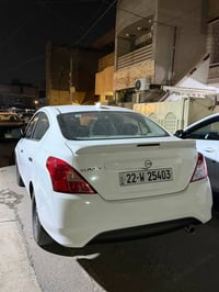 نيسان سني هندي موديل ٢٥ بليته زركه ضمان شركه السور وبعدها بداخل الضمان...