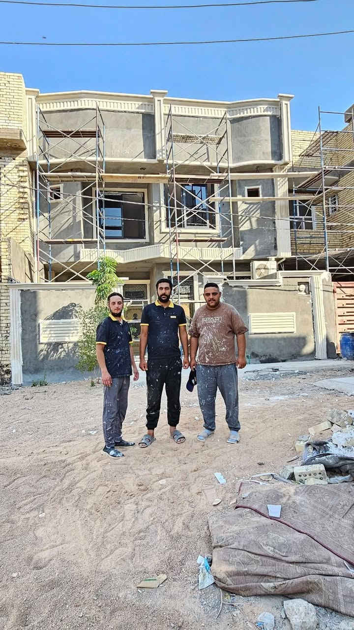 كادر متكامل بخبرات عاليه ومستعدين لكافة الاعمال الديكورات والاصباغ الخارجيه والداخليه اسعار مناسبه والتوفيق للجميع انشالله ***********
