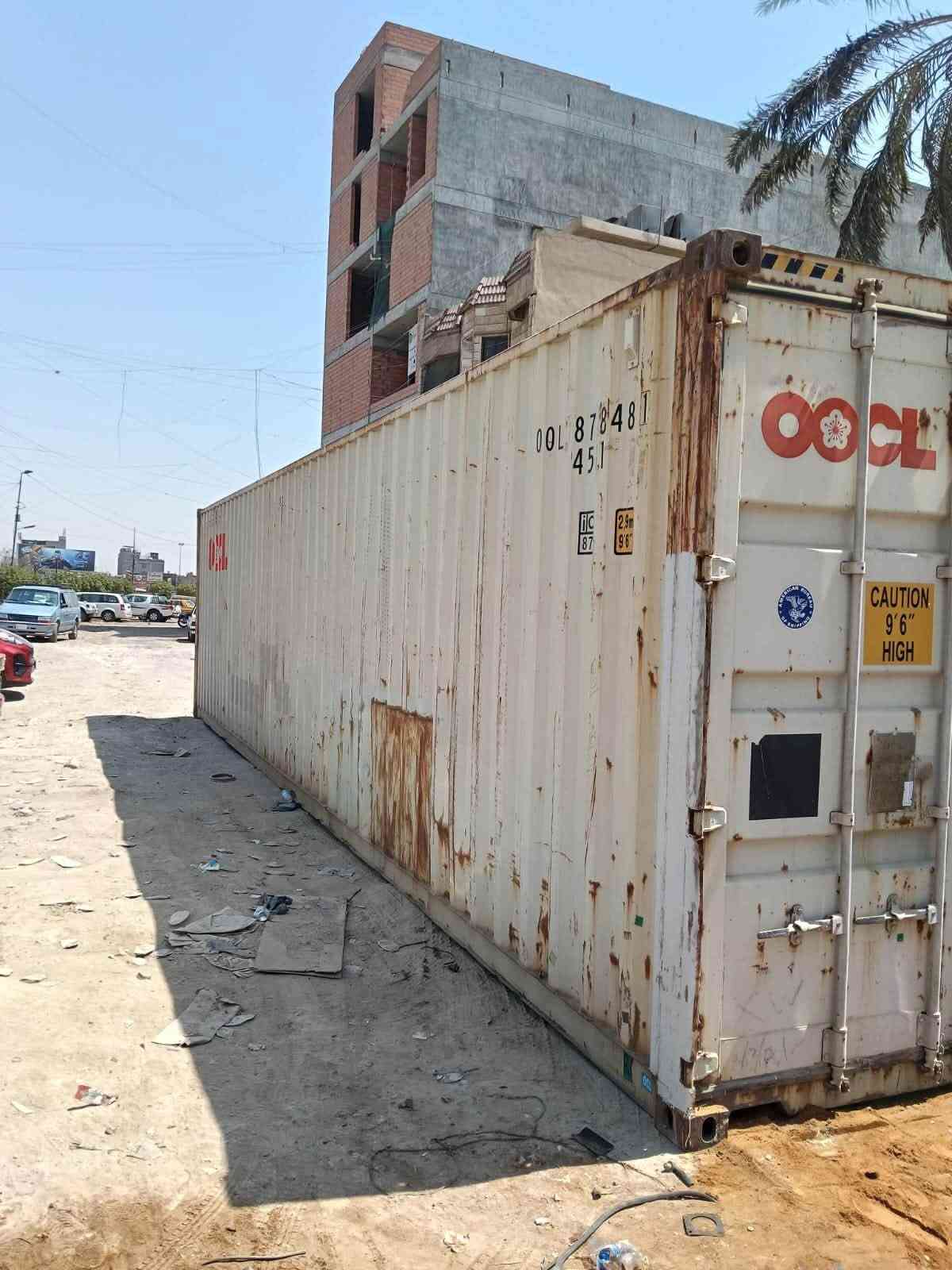 حاويه للبيع طول ١٢متر ٤٠قدم العاليه ارتفاع ٢٩٠ هاي كيو ام الفسفوره مكانها بغداد بحاله جيده جدا السعر الاتصال على الأرقام التأليه/***********/***********
