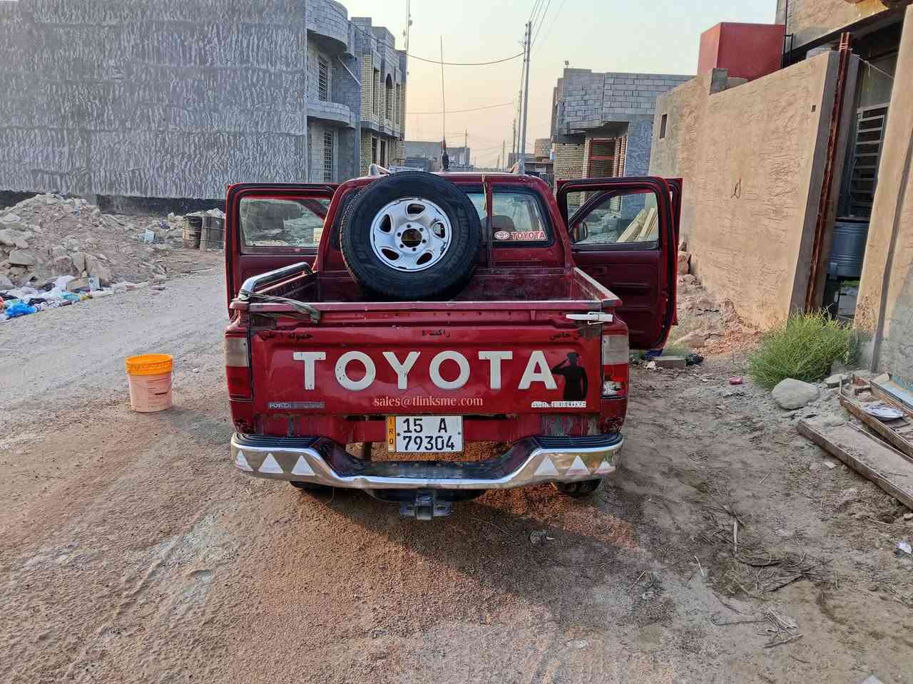 تيوتا 2002 مكفولة من صبق اومن ضربة رقم انكليزي بسمي السعر 95/$ تبريد ثلج محرك كير مكفول *********** مكاني الانبار

نص مكتوب في الصور:
- sales@tlinksme.com