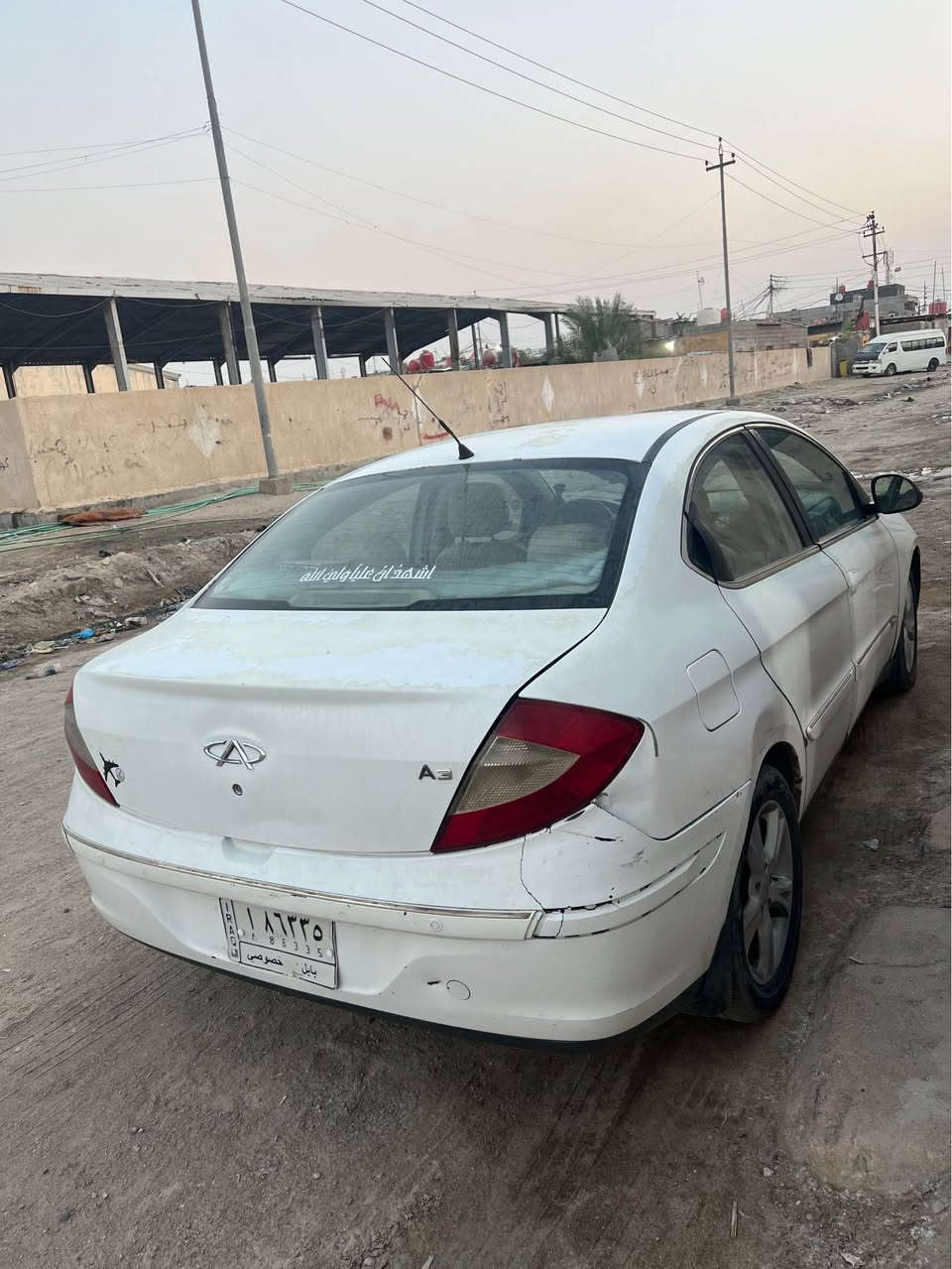 شيري A3للبيع محرك بيه تبخير حجم المحرك 1800سياره حلوه ونضيفه بيه طخه باجاملغ الخلفي ومدكر امامي  سياره تنته وشاشه تاب تبريد شغال  لاينه منضومه زنون راعيه بكربلا سنويه منتهيه ب18سعره 29وهذه رقمي *********** البصرة, العراق
