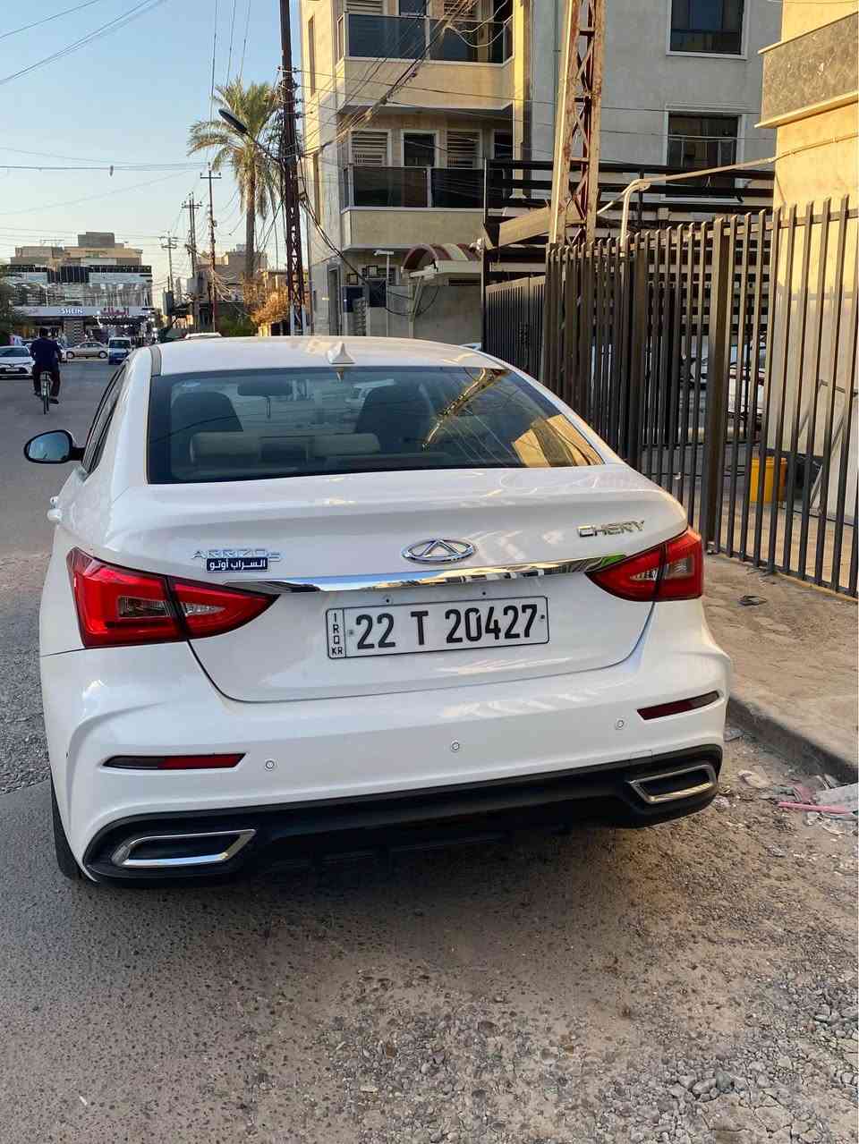 🚘 للبيع شيري أريزو 5 موديل 2025

🤍 اللون: أبيض
📍 اللوحات: أربيل
🛣️ ماشية: 36,000 كم
⚙️ الفئة: STD
🛡️ بعدها بالضمان

🔹 السيارة نظيفة وحالتها جيدة
🔹 الاستخدام شخصي
🔹 متاحة للفحص

⚠️ ملاحظة: حكّة بسيطة بالدعامية الأمامية، موضحة بالصور.

💰 السعر: 105 ورقة وقابل للتفاوض للجادين

📞 للتواصل: *********** St Andrew, Surrey
