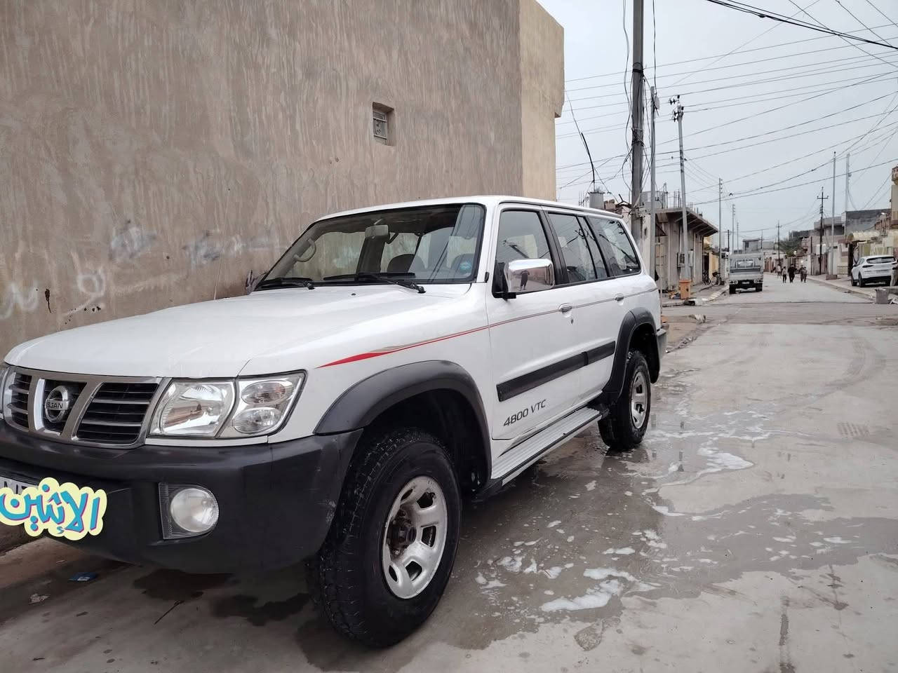 سلام عليكم
نيسان باترول 2002
تبريد تدفئه شغال تبريد مركزي 3قطع
مابيه صبغ سياره خير من الله اي نقص مابيه كفاله
غاز بانزين 
ديالئ جلولاء ***********
