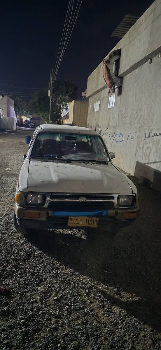 ---
*بۆ فرۆشتن بە زەرور 🚙💨*

*تۆیۆتا هایلۆکس دبڵ قەمرە - مودێل 1995*
ئاڕم ،،پلاستک ؟هەولێرە
مەکینە: 22R - 2400 بەنزین - بە شەرت
گێڕ عادی - ئەکسڵ بە شەرت
شوێن: کفری - ڕزگاری

*سعر: 36 وەرەقە و کەمێک مامەڵە*

*تەلەفۆن: ************
-
