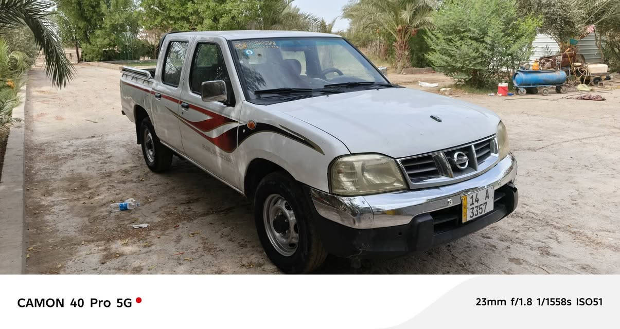 بيك اب نيسان • ٢٠٠٧ • مكفولة صبغ