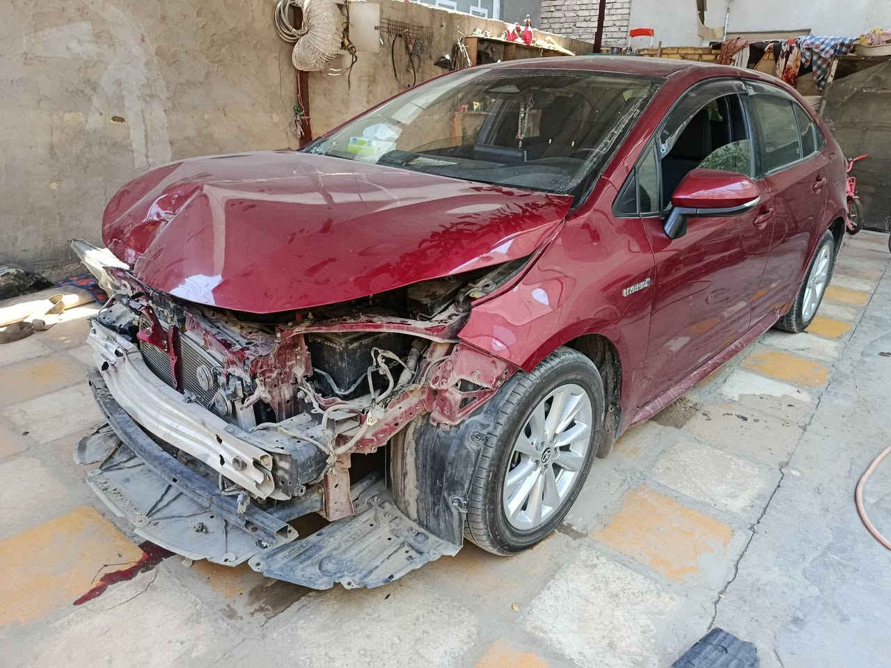 سلام عليكم اخوان للبيع كورلا هايبرد موديل2023 رقم بابل سنويه  جديده تحويل مباشر تعرضت لحادث كما موضح بلصور  ابيع على حادثه اخوان كير ومكينه سليمات شواصي سليمات سياره شغاله وتمشي للاستفسار ***********
السعر 105
