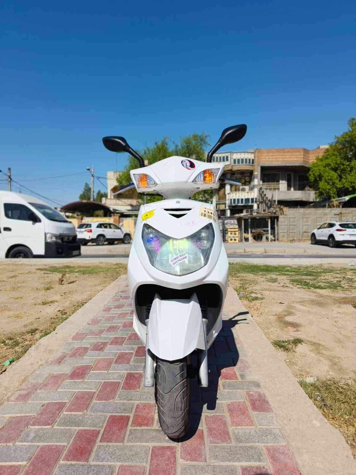 دراجة سكنس(فحل يابانية خطين )  🛵 للبيع
دراجة شلعه معدل كهربائيات كلهه شغاله 
دراجة جديده  بلادية
أي نقص مابيهة
جيب فيتر وتعال افحص
العنوان بغداد مدينه الصدر قرب مطعم ليمونه الاستفسار الاتصال على الرقم  ***********
